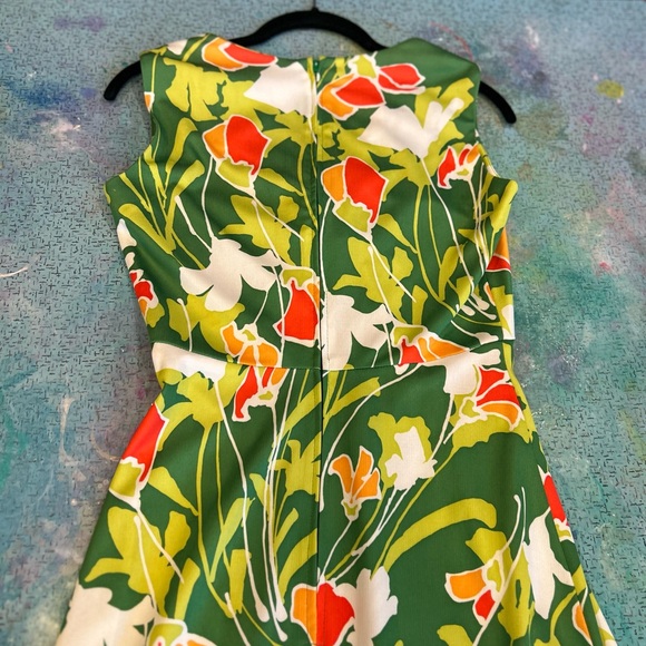 1970s Spring Green Floral - Picture 9 of 14